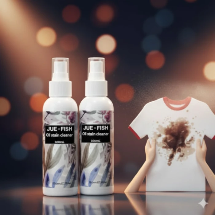 (2 pcs) JUE-FISH OIL stain cleaner (ডেলিভারি চার্জ সম্পূর্ণ ফ্রি)